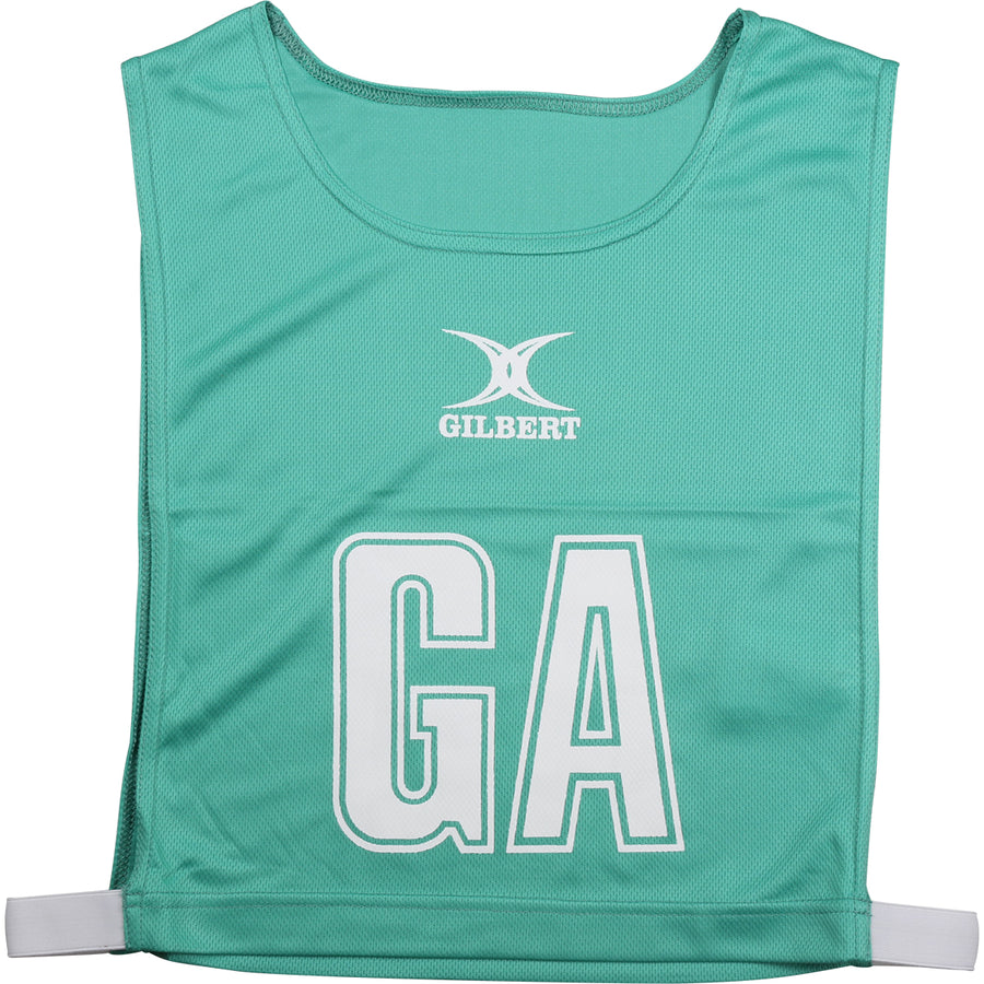 NCEC14NetballBibs Green High 5 Bib