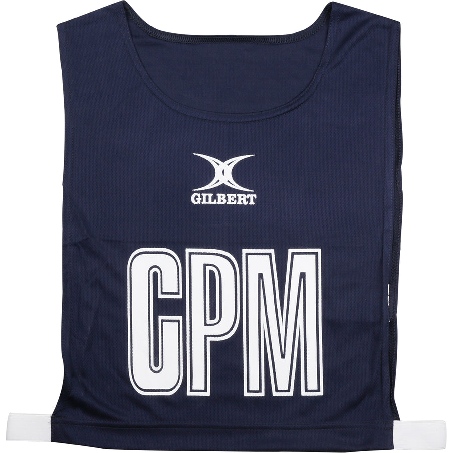 NCEC14NetballBibs Navy High 5 Bib
