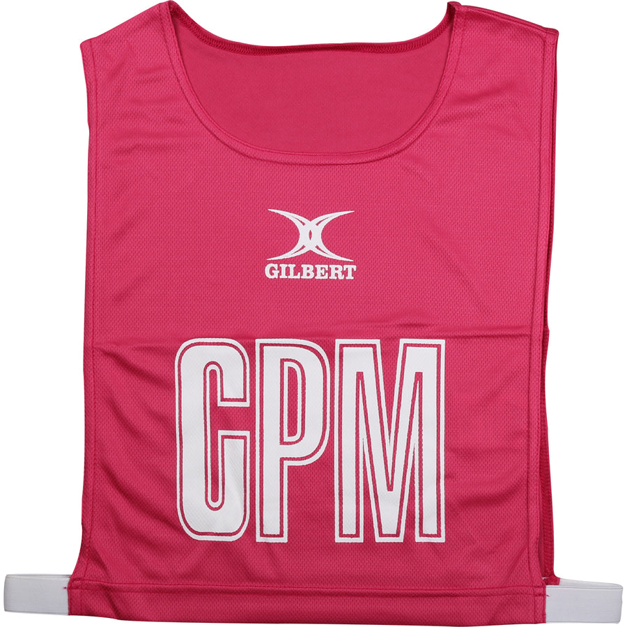 NCEC14NetballBibs Pink High 5 Bib