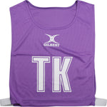 NCEC14NetballBibs Purple High 5 Bib
