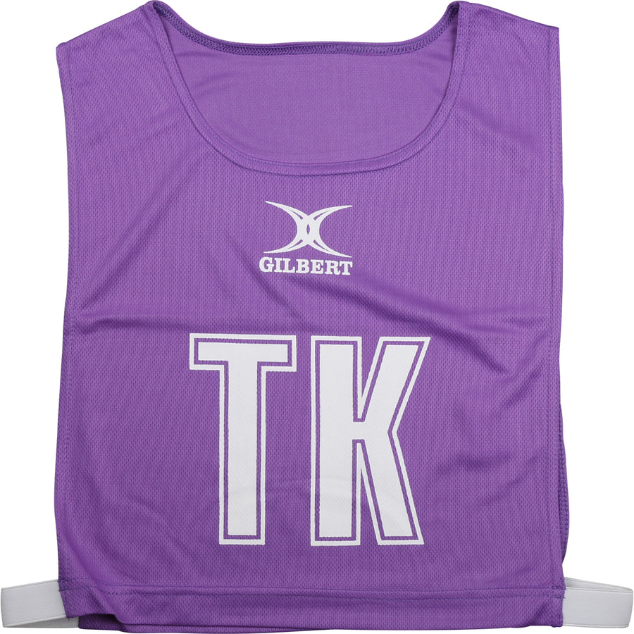 NCEC14NetballBibs Purple High 5 Bib