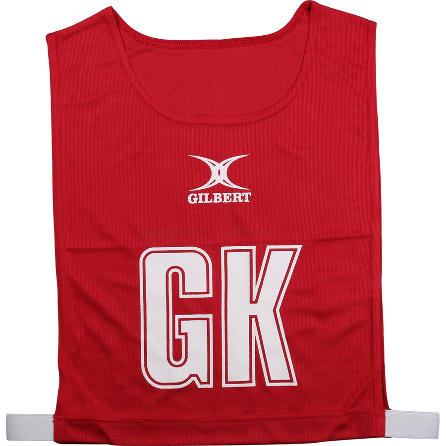 NCEC14NetballBibs Red High 5 Bib