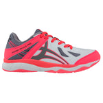 NSBB19Shoe Flare White Grey Hot Red 8, OUTSTEP
