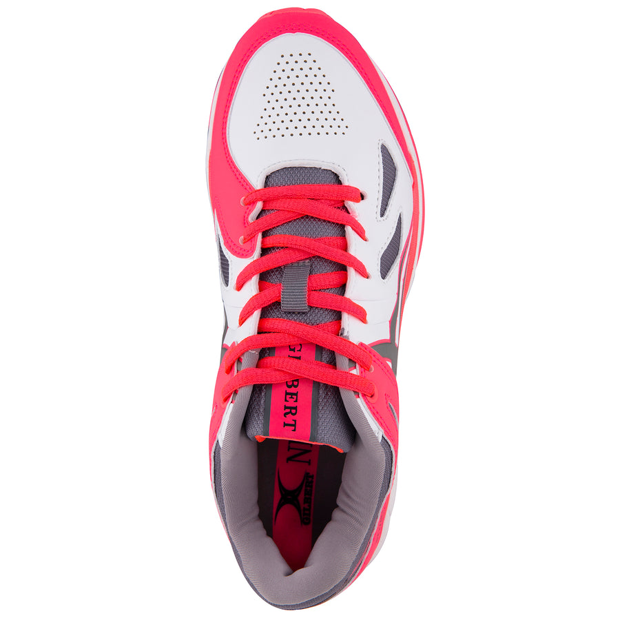 NSBB19Shoe Flare White Grey Hot Red 8, TOP