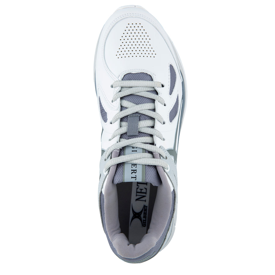 NSBC19Shoe Flare White Charcoal Grey 8, TOP