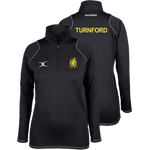rcgh18001top quest 2 ladies quarter zip fleece ladies black front.png