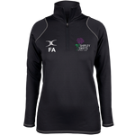 rcgh18001top quest 2 ladies quarter zip fleece ladies black front.png