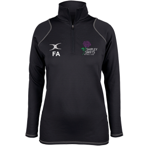 rcgh18001top quest 2 ladies quarter zip fleece ladies black front.png